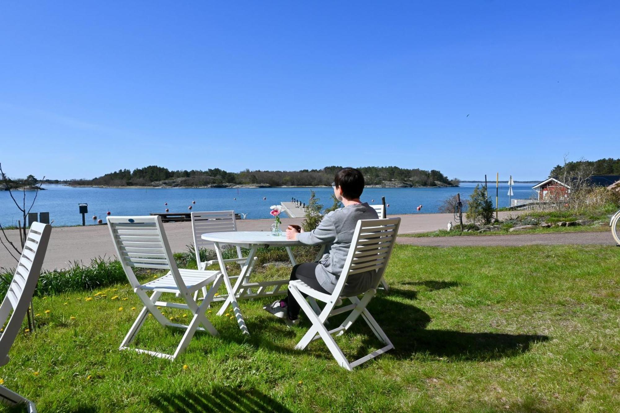 Strandhugget Bnb Sottunga Kültér fotó